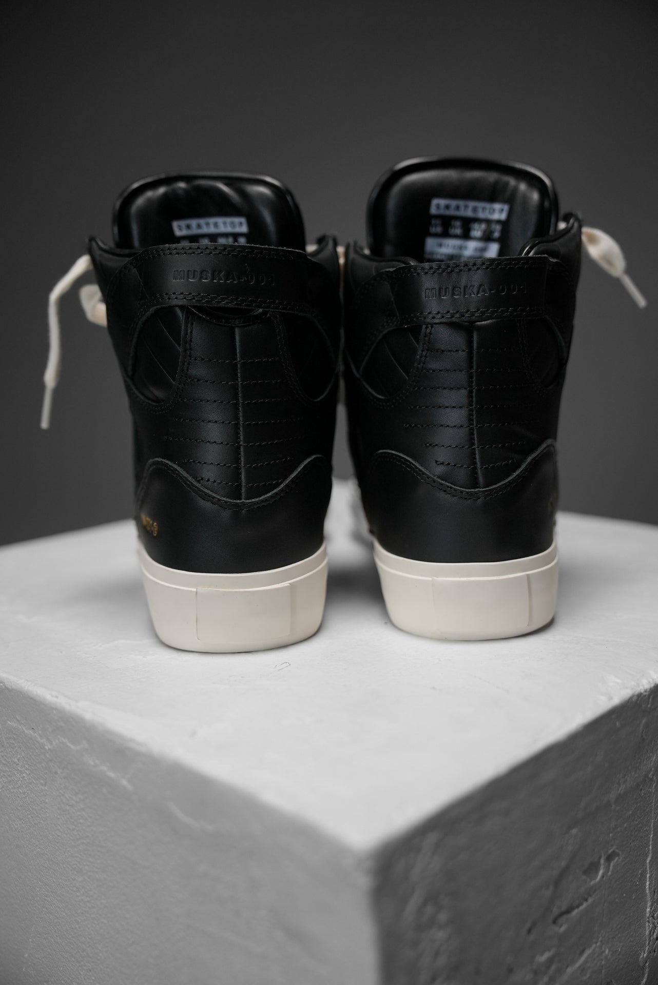 MUSKA™ FOOTWEAR CO - M - 001 - NAPPA BLACK