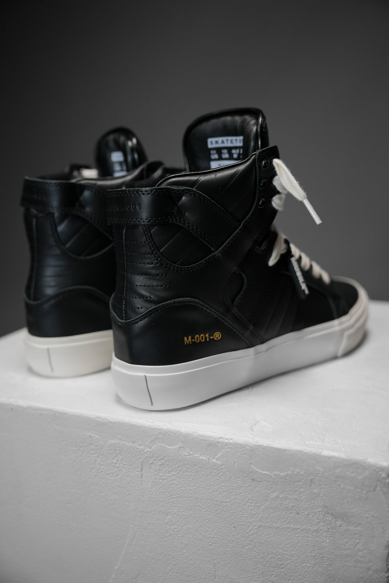 MUSKA™ FOOTWEAR CO - M - 001 - NAPPA BLACK