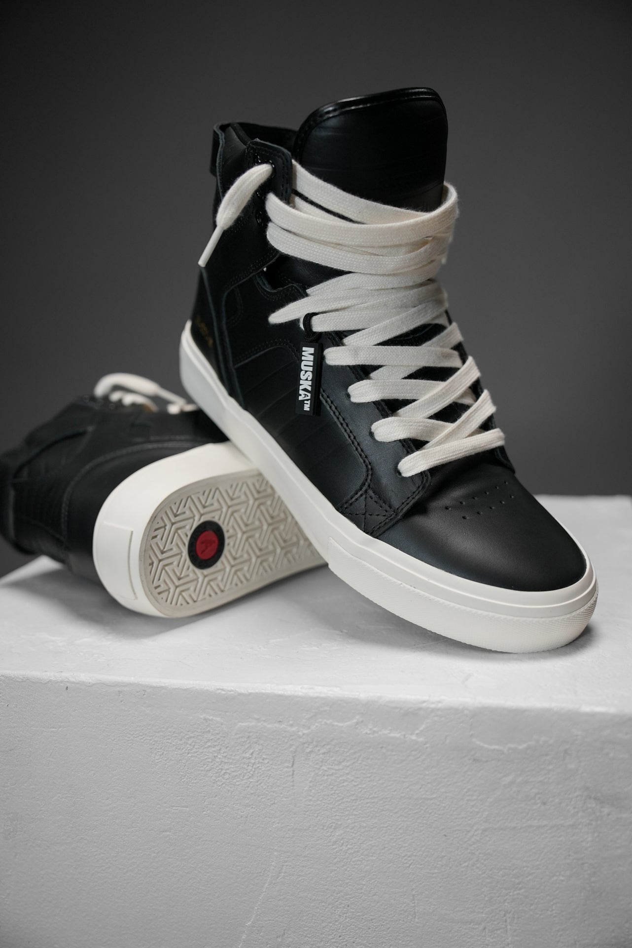 MUSKA™ FOOTWEAR CO - M - 001 - NAPPA BLACK