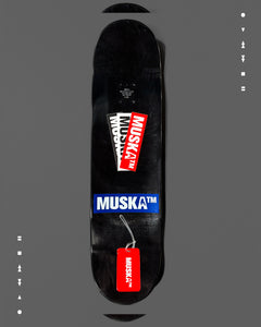 MUSKA™ - BLUE BLACK - SKATE DROP* NOT SIGNED* NO GRIP*