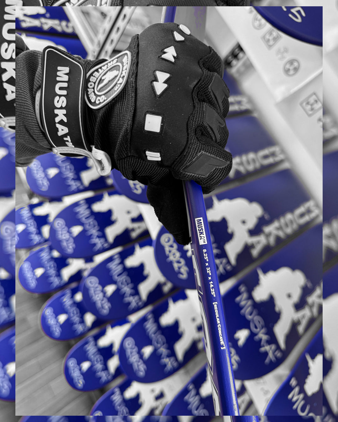 MUSKA™ - [ICON BLUE] - 8.25 - SIGNED*