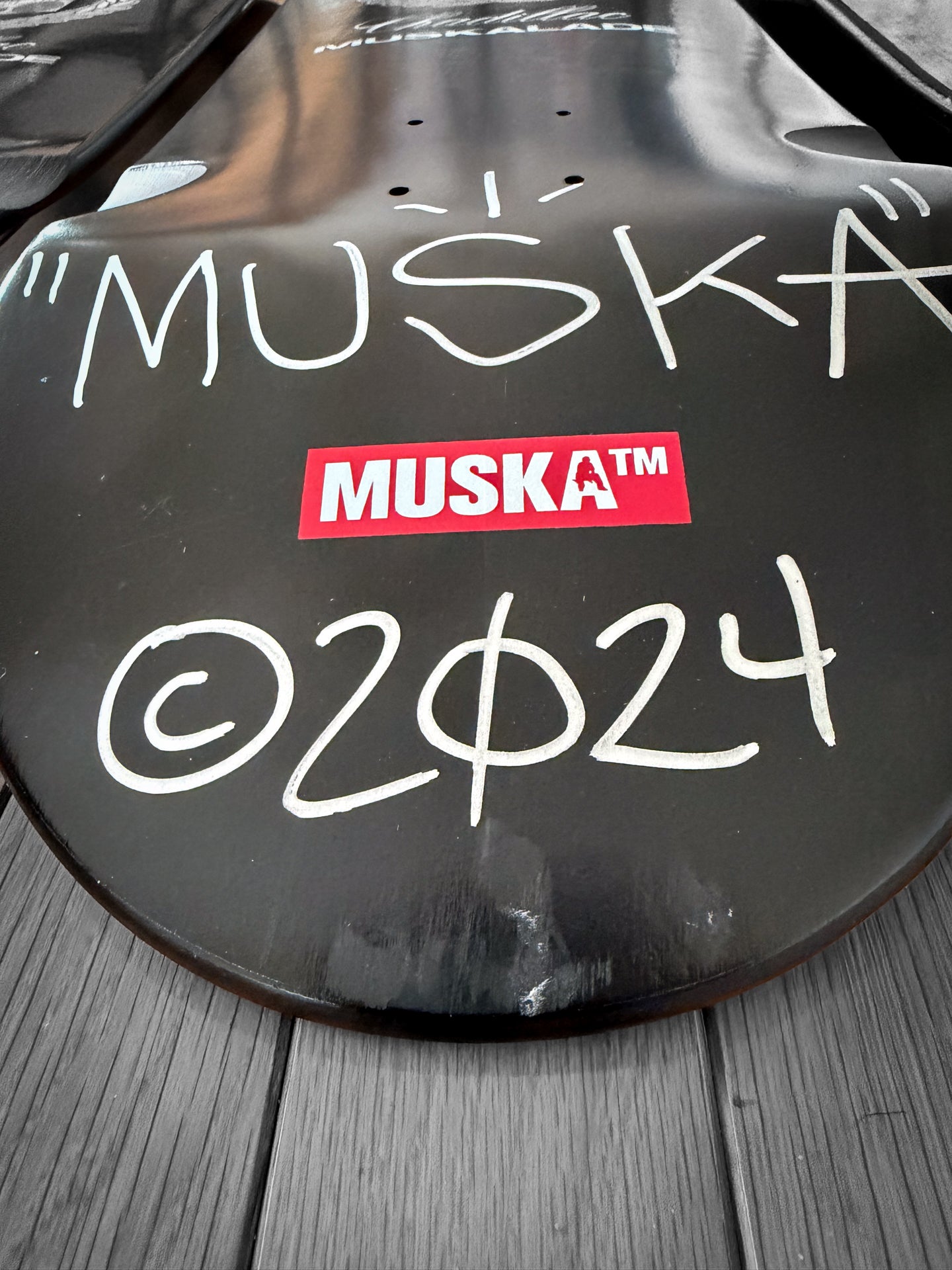 MUSKA™ - SECONDS*-BLACK-MUSKALADE-SIGNED* 2024+2025
