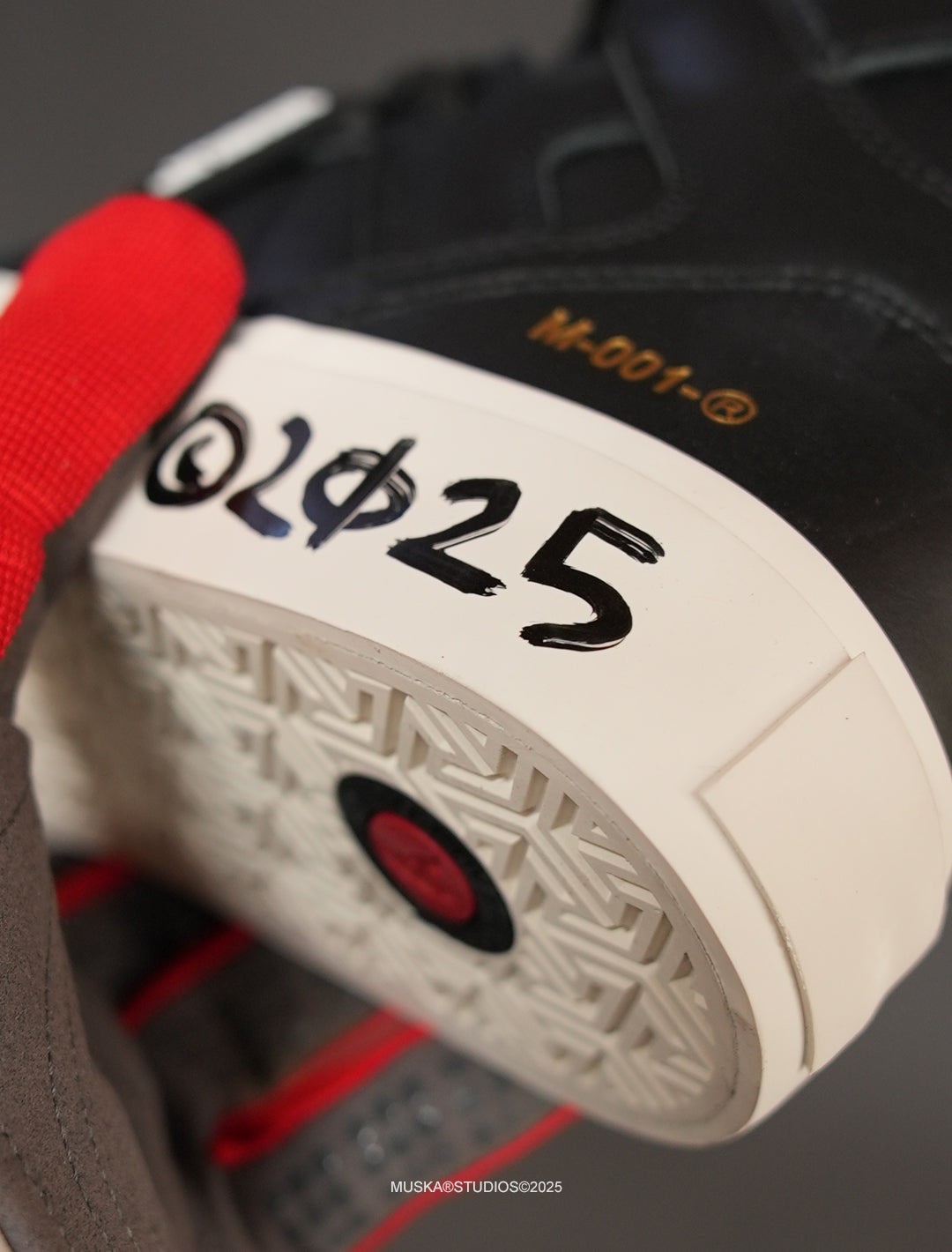 MUSKA™ FOOTWEAR CO - M - 001 - NAPPA BLACK SIGNED*