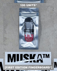 MUSKA™ [FINGERBOARD] - BLACK/RED*