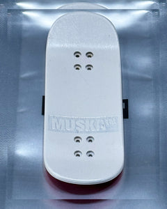 MUSKA™ [FINGERBOARD] - WHITE/RED*