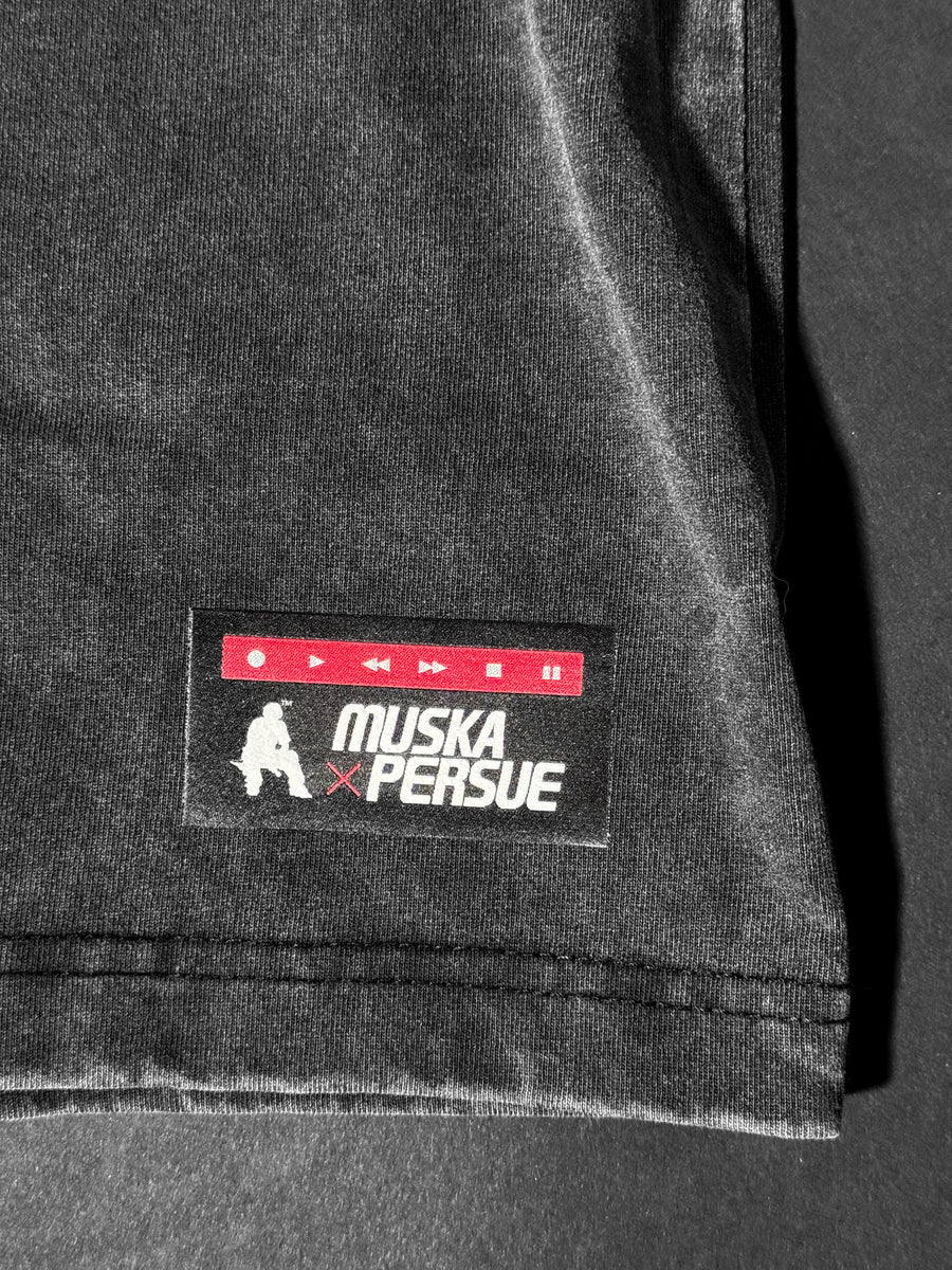 MUSKA™ x PERSUE - [GHETTO BLASTER SHIRT*] – MUSKA SKATEBOARDS