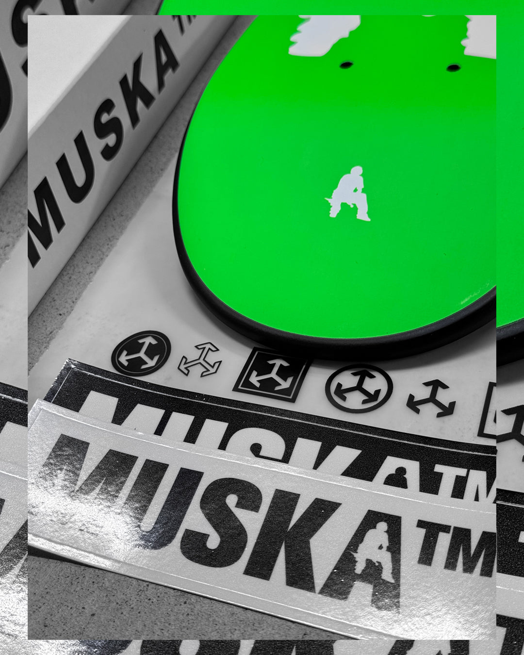 MUSKA™ - KIDS!!! -  [GREEN MACHINE] - SKATER*