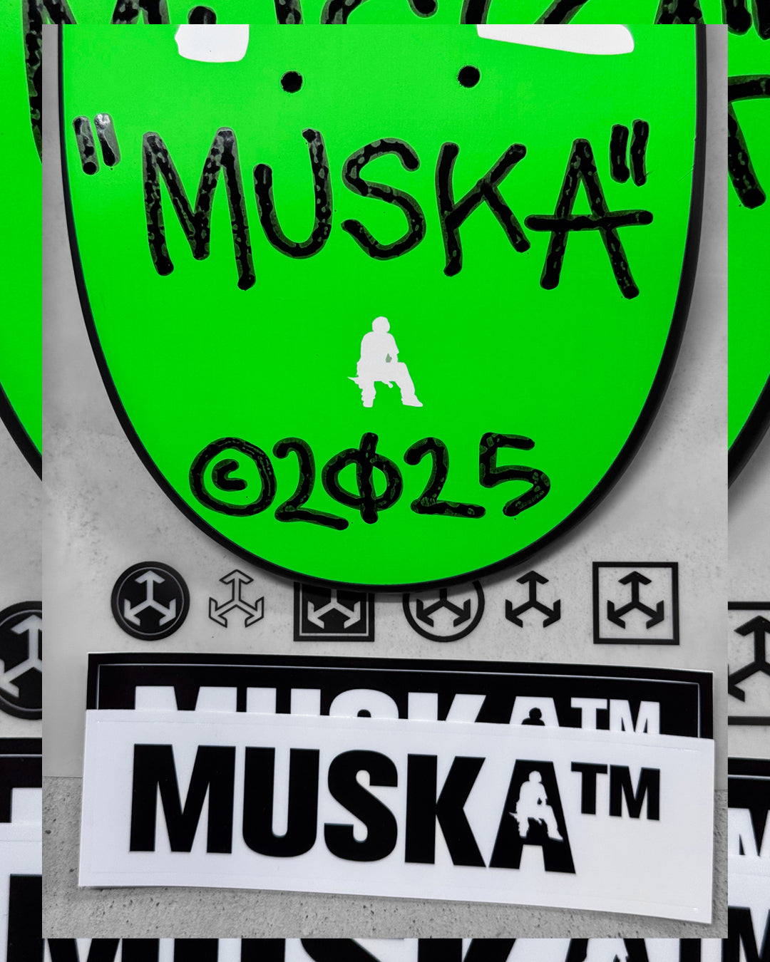 MUSKA™ - KIDS!!! -  [GREEN MACHINE] SIGNED*