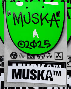 MUSKA™ - KIDS!!! -  [GREEN MACHINE] SIGNED*
