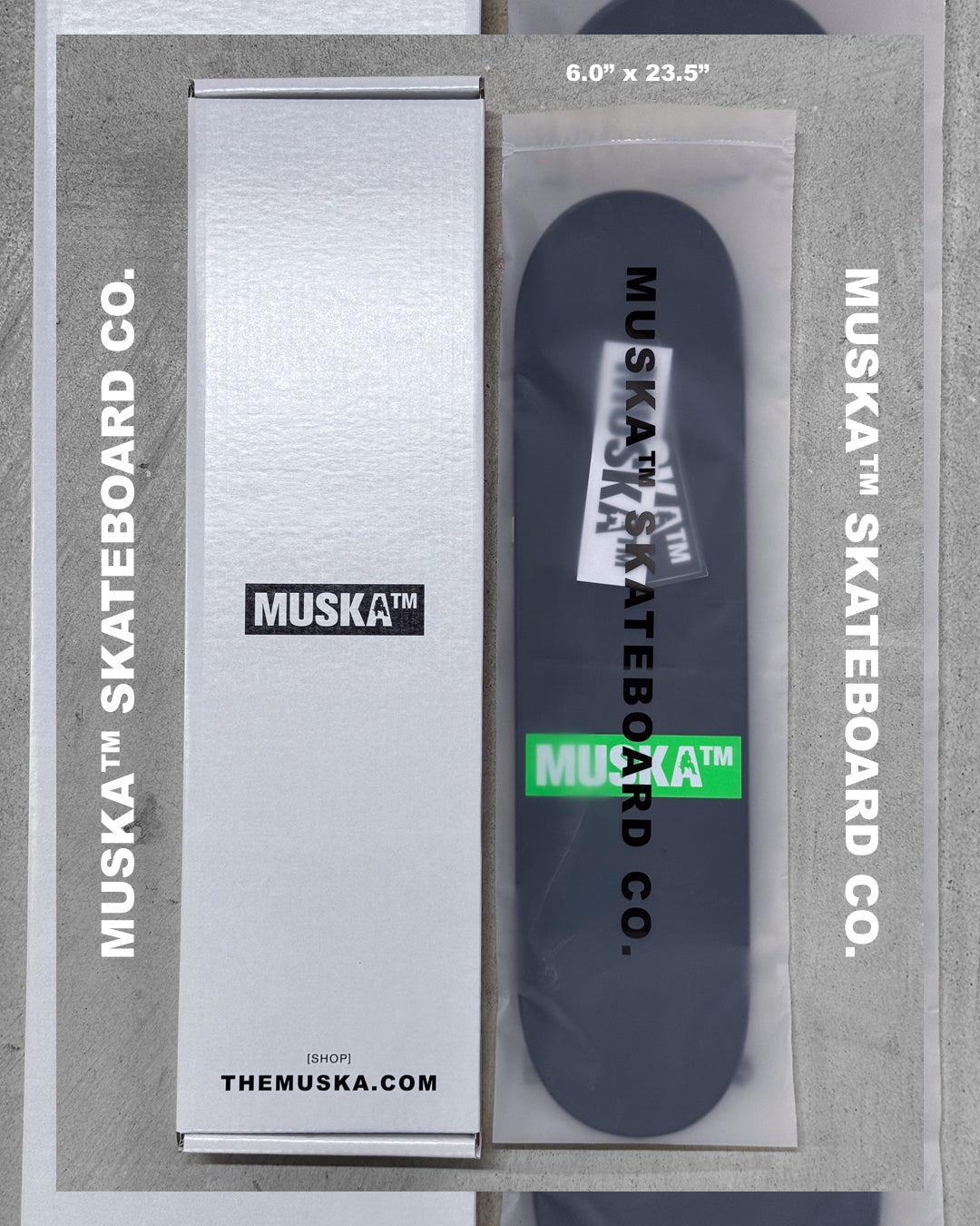 MUSKA™ - KIDS!!! -  [GREEN MACHINE] SIGNED*
