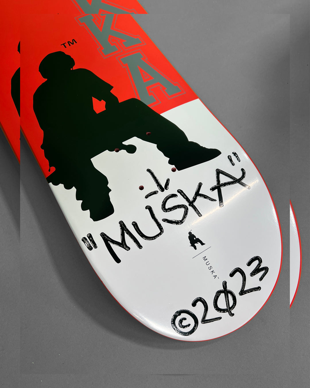 MUSKA™ - SILHOUETTE - RED DIPPED - SIGNED*
