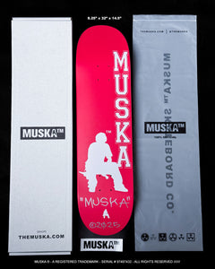 MUSKA™ - [ICON RED] - 8.25 - SIGNED*