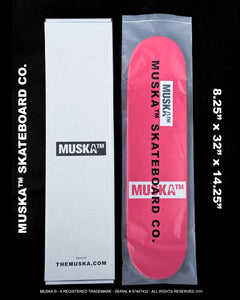 MUSKA™ - [ICON RED] - 8.25 - SIGNED*