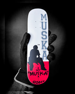 MUSKA™ - MINI! [RED/MATTE WHITE] - SIGNED TAIL* 2024