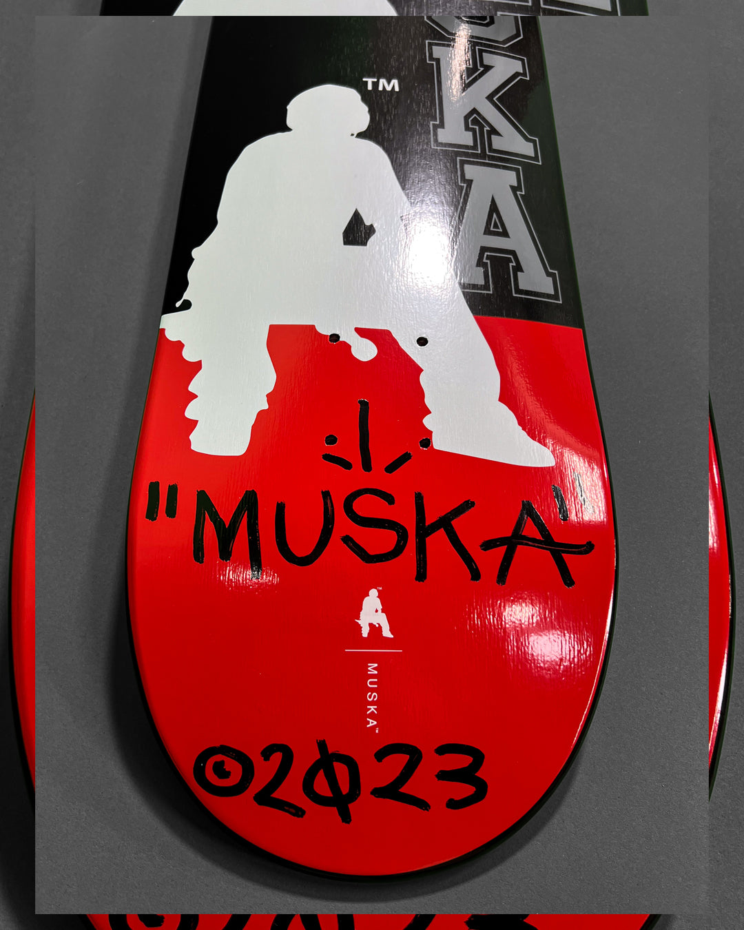 MUSKA™ - SILHOUETTE - BLK DIPPED - SIGNED*