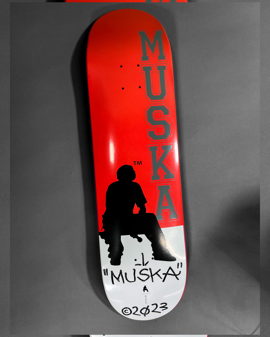 MUSKA™ - SECONDS* - SILHOUETTE - RED DIPPED - SIGNED*