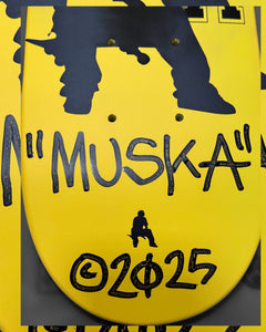 MUSKA™ - KIDS!!! -  [NEON/YELLOW*] - SIGNED* - 6.0"
