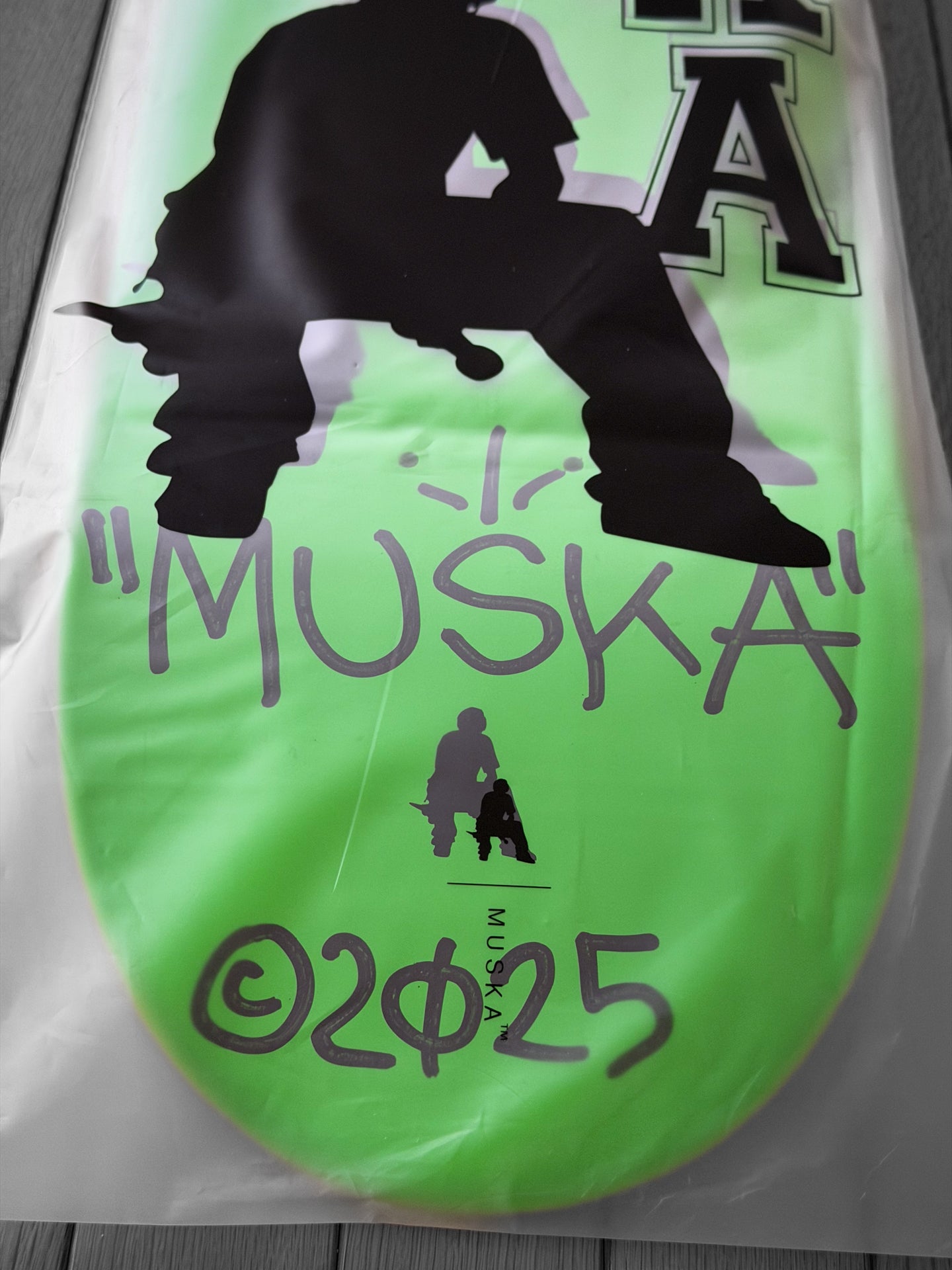 MUSKA™ - STASH - NEON - GREEN - SIGNED* 2025