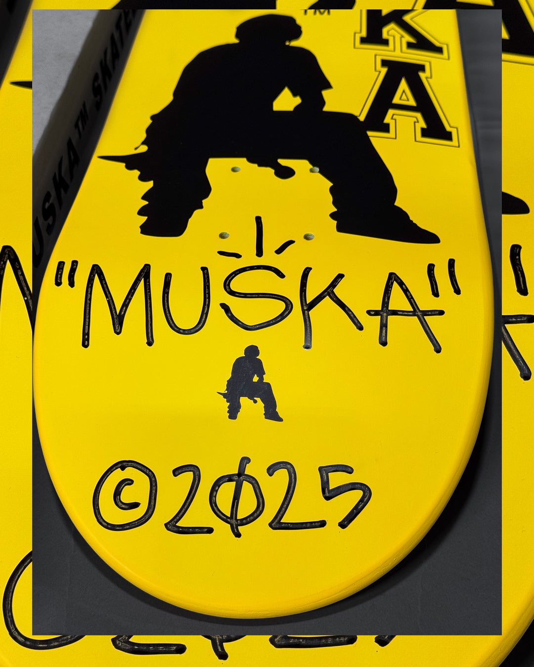 MUSKA™ - [NEON! / YELLOW*] - SIGNED* - 8.25