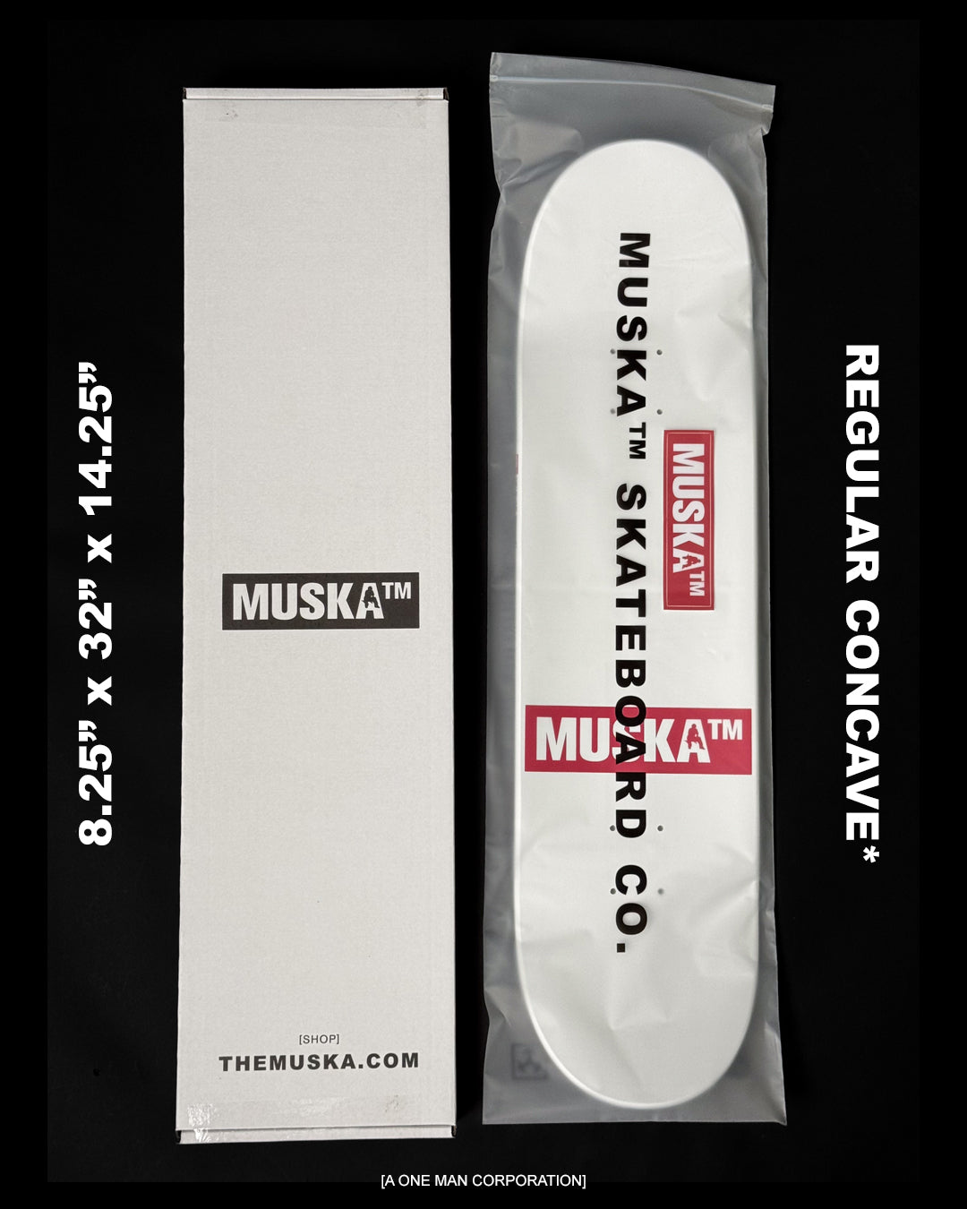 MUSKA™ - CLASSIC - OG [RED TAIL] - 8.25" - SIGNED* 2025