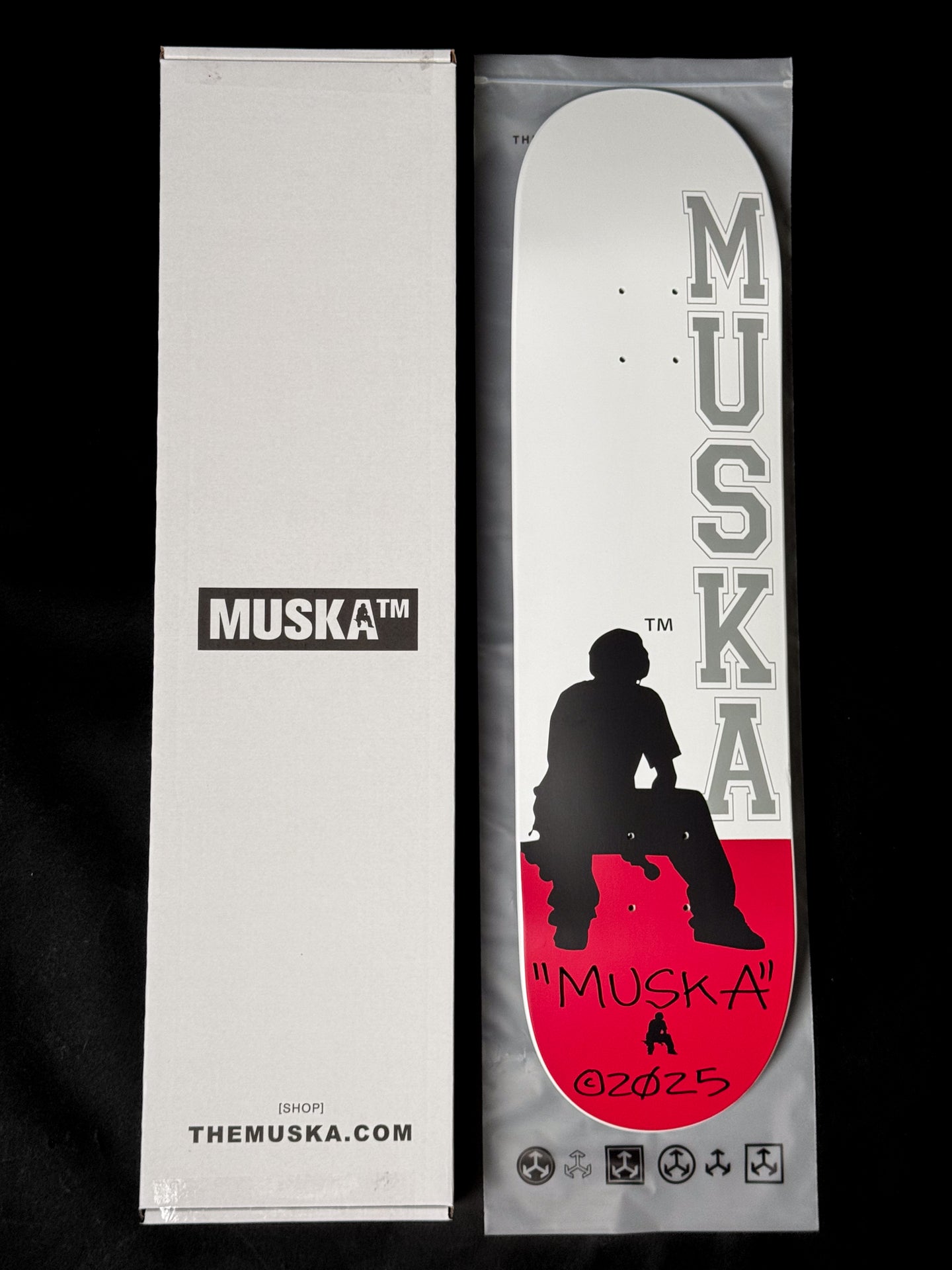 MUSKA™ - CLASSIC - OG [RED TAIL] - 8.25" - SIGNED* 2025