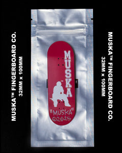MUSKA™ [FINGERBOARD] - ICON RED* SIGNED
