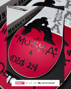 MUSKA™ - [MATTE WHITE / RED TAIL*] - SIGNED* - 2024