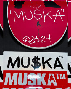 MUSKA™ - [MATTE WHITE / RED TAIL*] - SIGNED* - RESTOCK - 2024