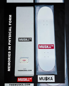 MUSKA™ - [MATTE WHITE / RED TAIL*] - SIGNED* - RESTOCK - 2024