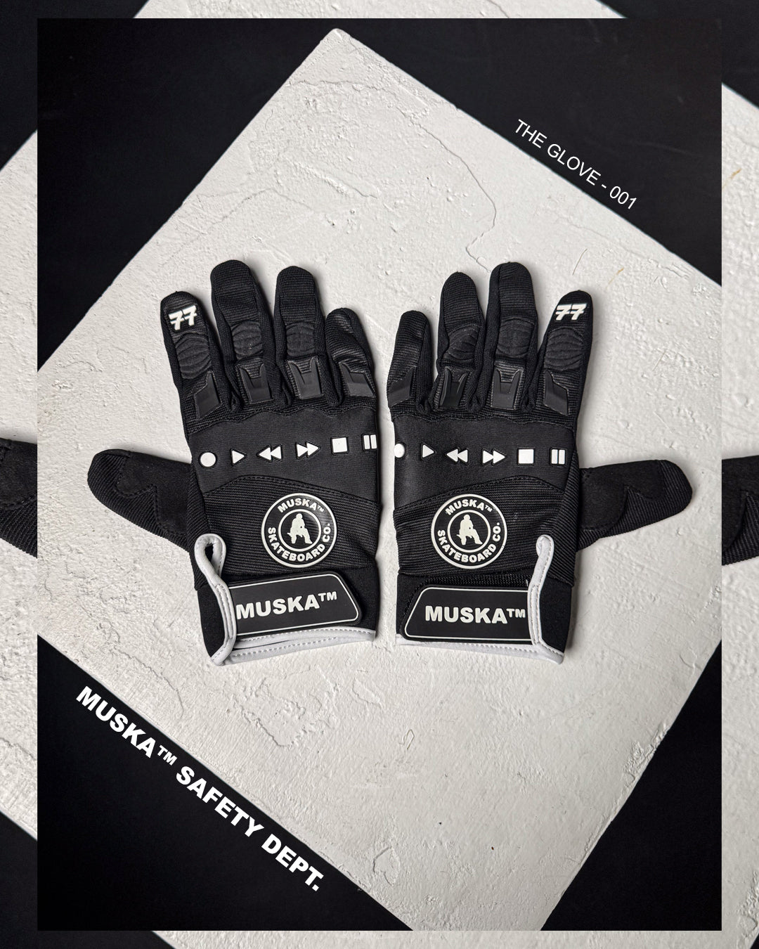 "SKATE GLOVES" - THE GLOVE - 001