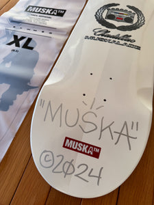 MUSKA™ - SAMPLE-WHITE-MUSKALADE-SIGNED* 2024