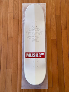 MUSKA™ - SAMPLE-WHITE-MUSKALADE-SIGNED* 2024