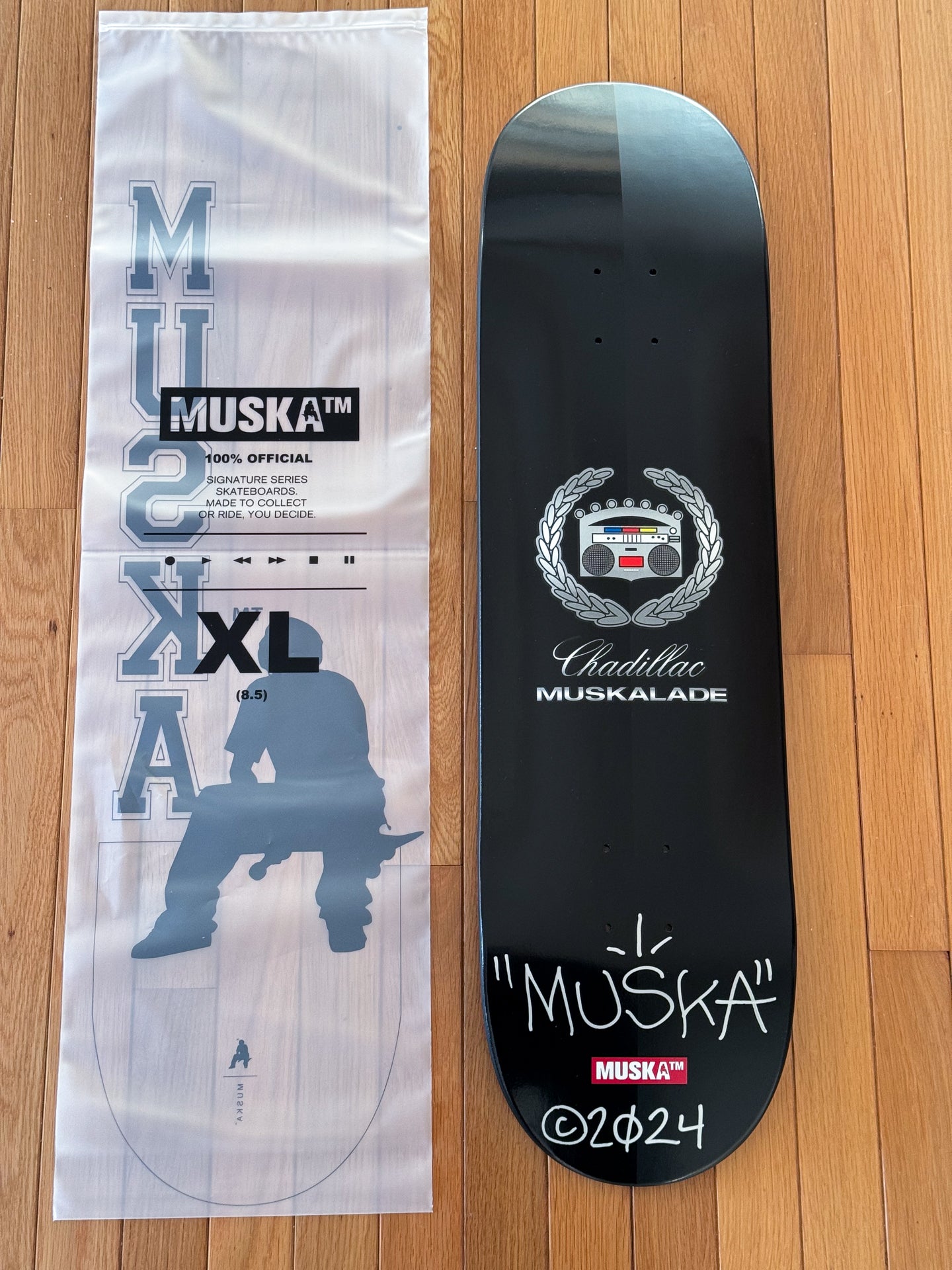 MUSKA™ - SAMPLE-BLACK-MUSKALADE-SIGNED* 2024