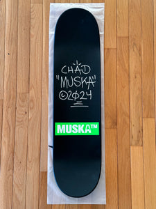 MUSKA™ - SAMPLE-BLACK/GREEN MACHINE-SIGNED* 2024