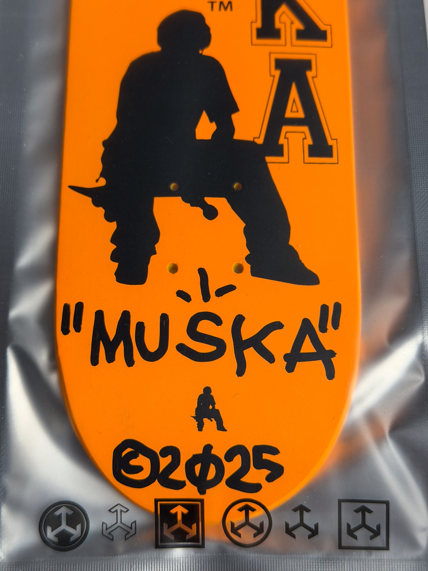 MUSKA™ [HANDBOARD] -NEON ORANGE* SIGNED STASH